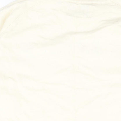 The Stronghold Womens Ivory Cotton Pullover Sweatshirt Size S Pullover - Los Angeles