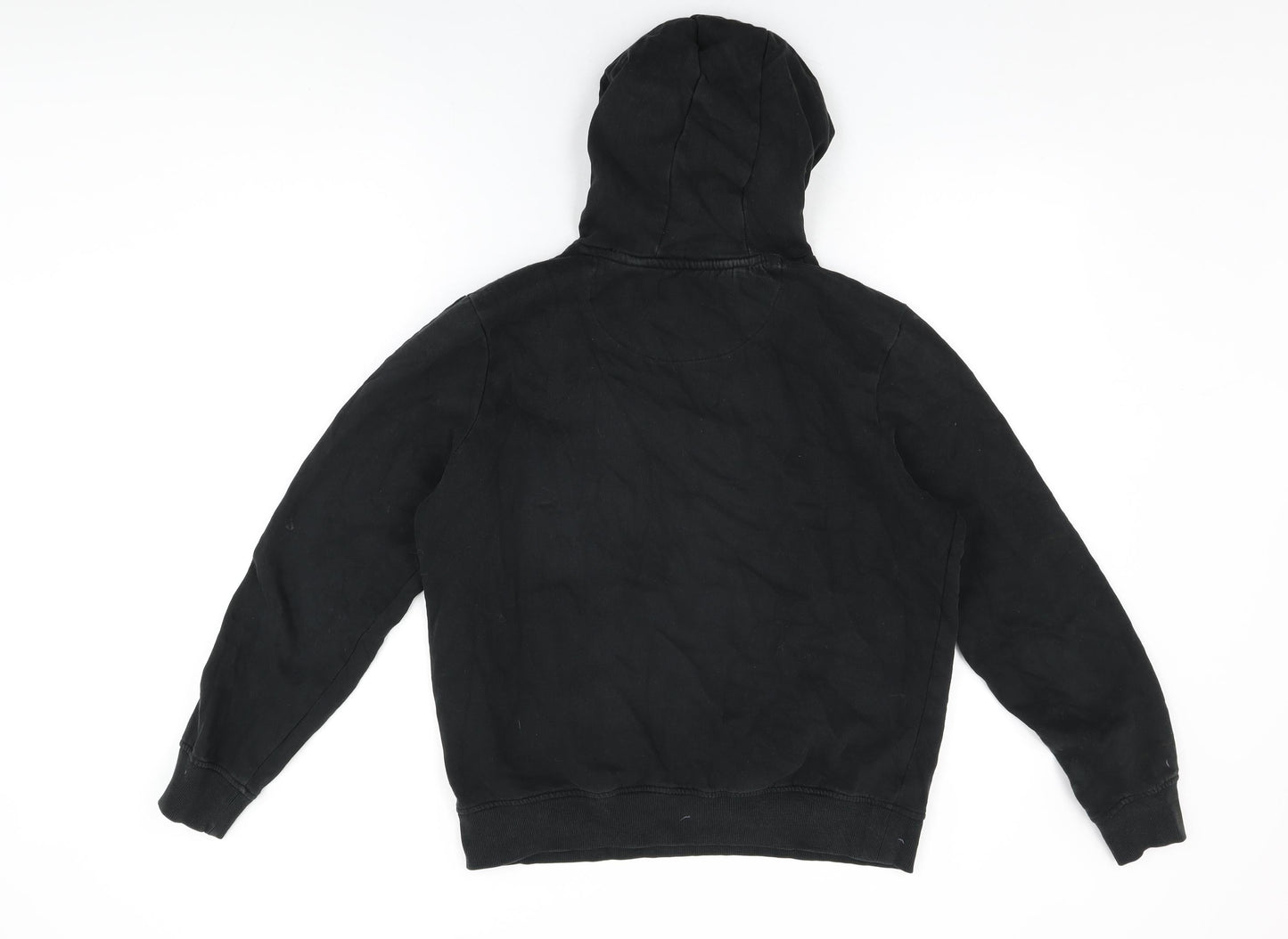 Brave Soul Womens Black Cotton Pullover Hoodie Size M Pullover