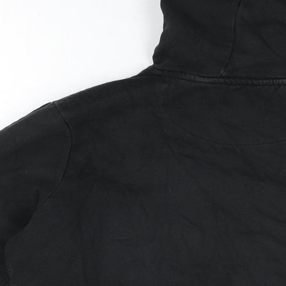 Brave Soul Womens Black Cotton Pullover Hoodie Size M Pullover