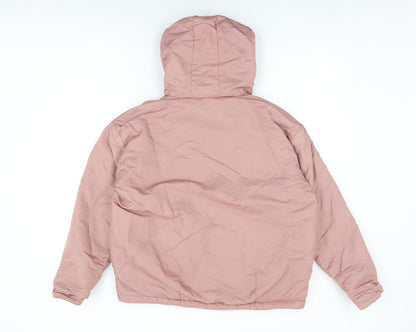 Fabletics Womens Pink Jacket Coat Size S Zip