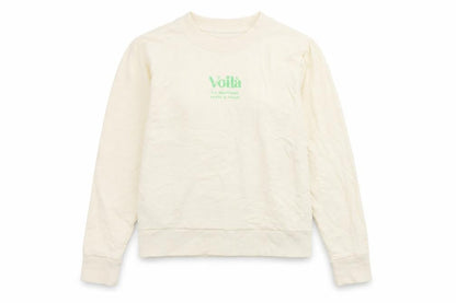 Mango Womens Ivory Cotton Pullover Sweatshirt Size XS Pullover - Voila