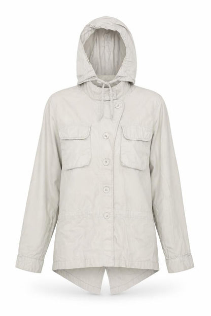 Gap Womens Beige Jacket Coat Size M Zip