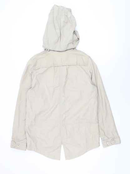 Gap Womens Beige Jacket Coat Size M Zip