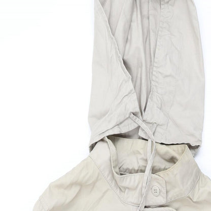 Gap Womens Beige Jacket Coat Size M Zip