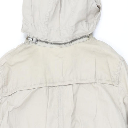 Gap Womens Beige Jacket Coat Size M Zip