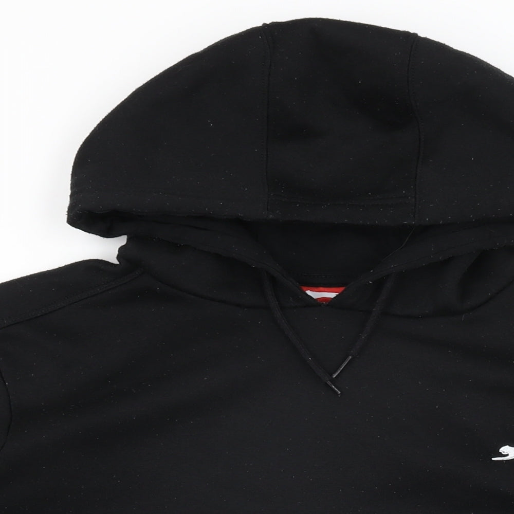 Mens UK Size S Slazenger Black Pullover Hoodie