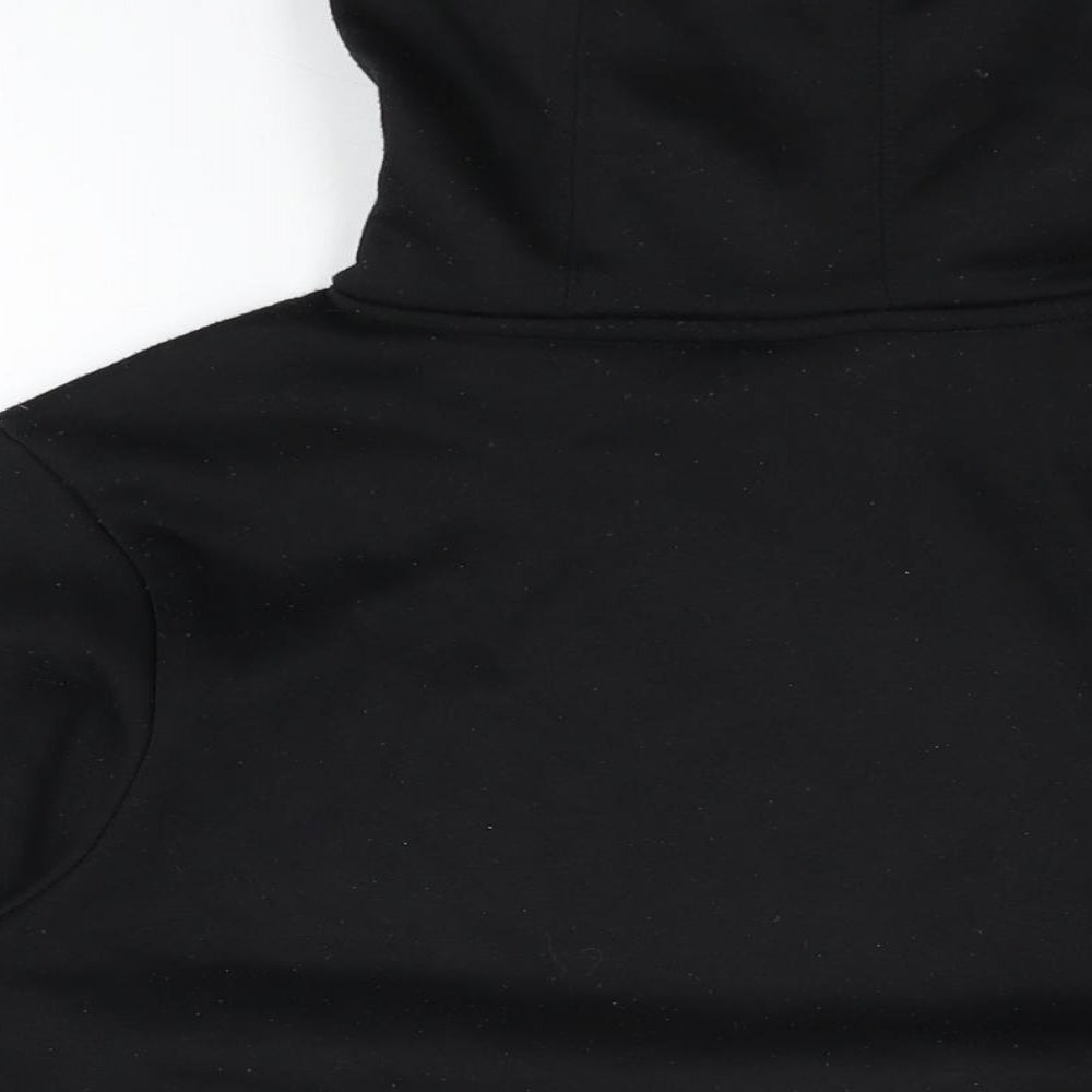 Mens UK Size S Slazenger Black Pullover Hoodie