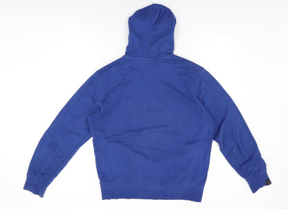 Mens UK Size M Slazenger Blue Pullover Hoodie