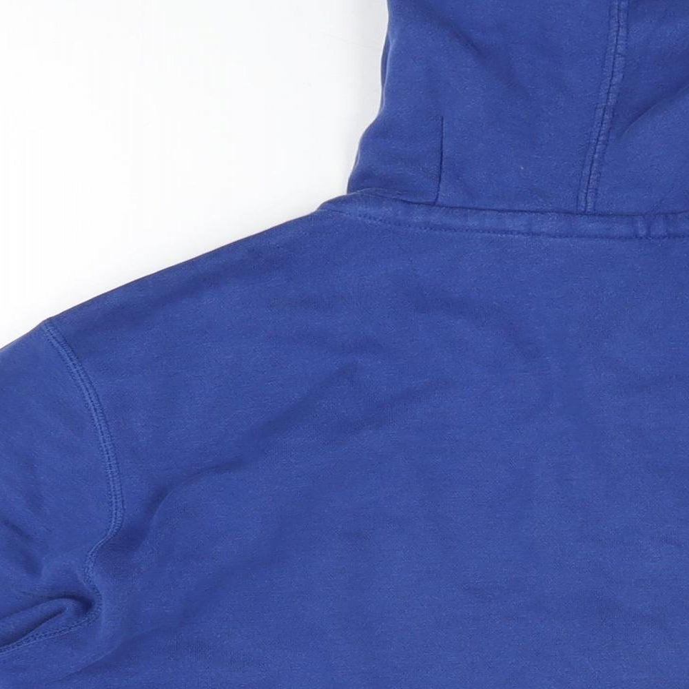 Mens UK Size M Slazenger Blue Pullover Hoodie