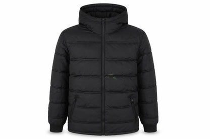 Mens UK Size S Threadbare Black Puffer Jacket