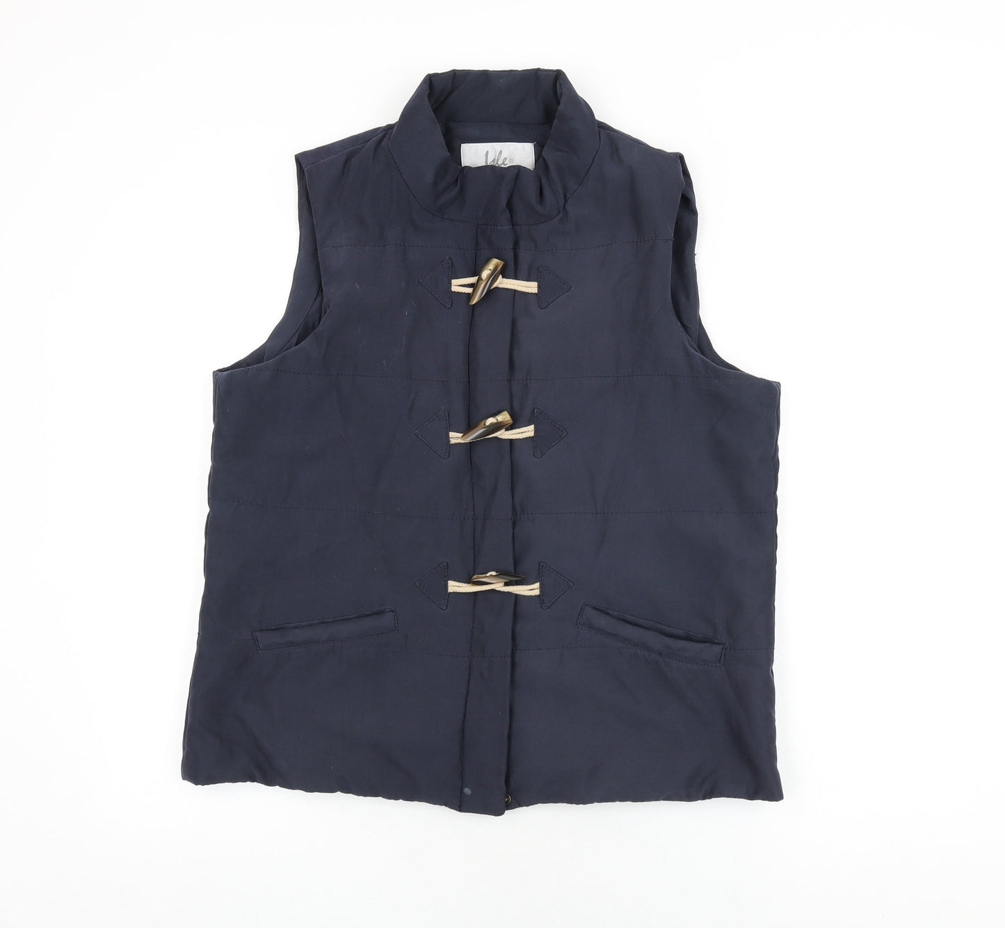 Womens UK Size 14 Isle Blue Gilet