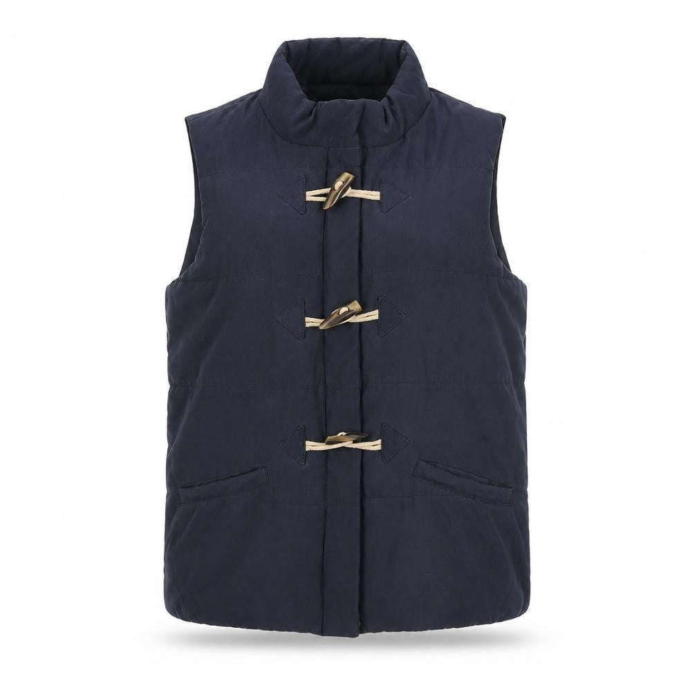 Womens UK Size 14 Isle Blue Gilet