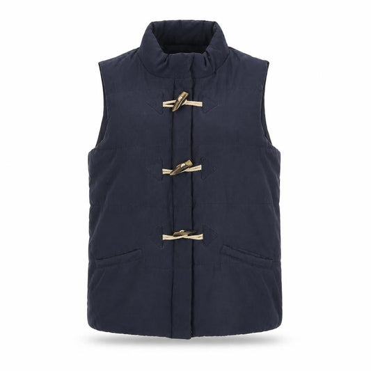 Womens UK Size 14 Isle Blue Gilet