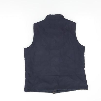 Womens UK Size 14 Isle Blue Gilet