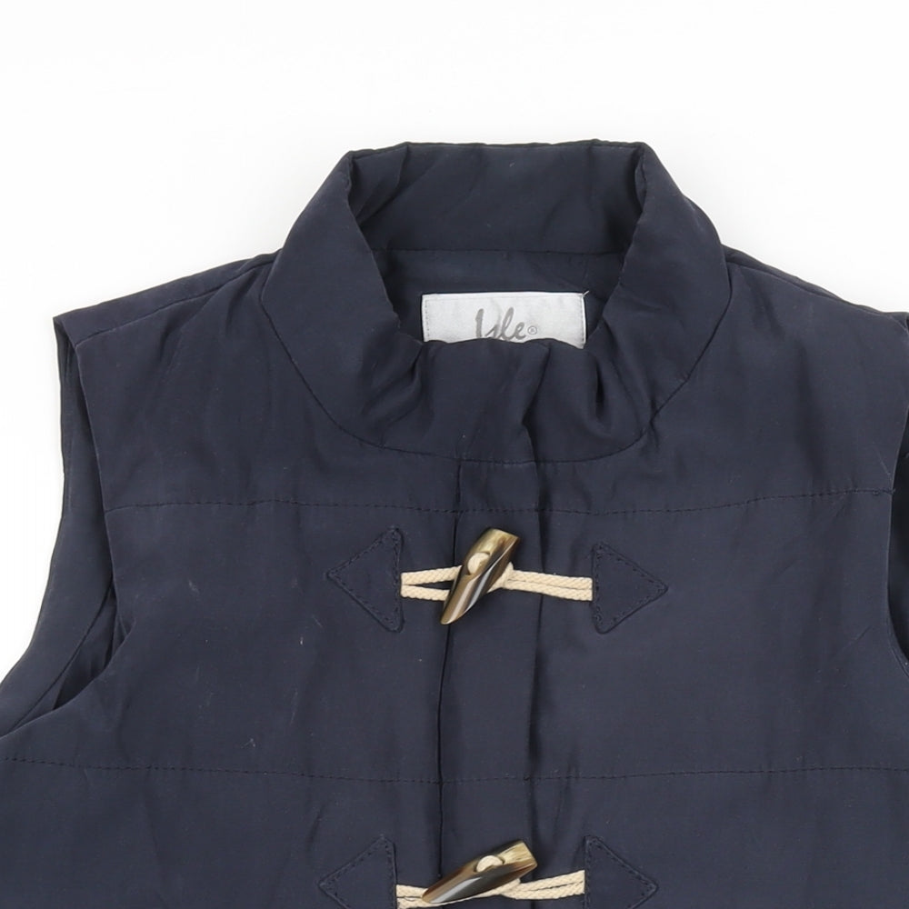 Womens UK Size 14 Isle Blue Gilet