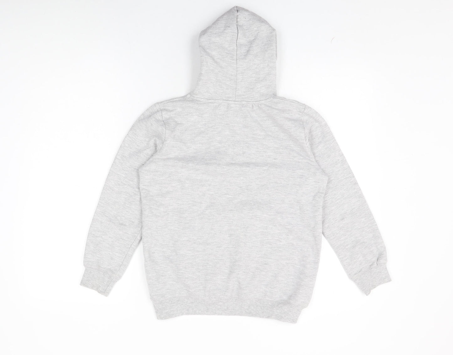 Umbro Girls Grey Cotton Pullover Hoodie Size 11-12 Years Pullover