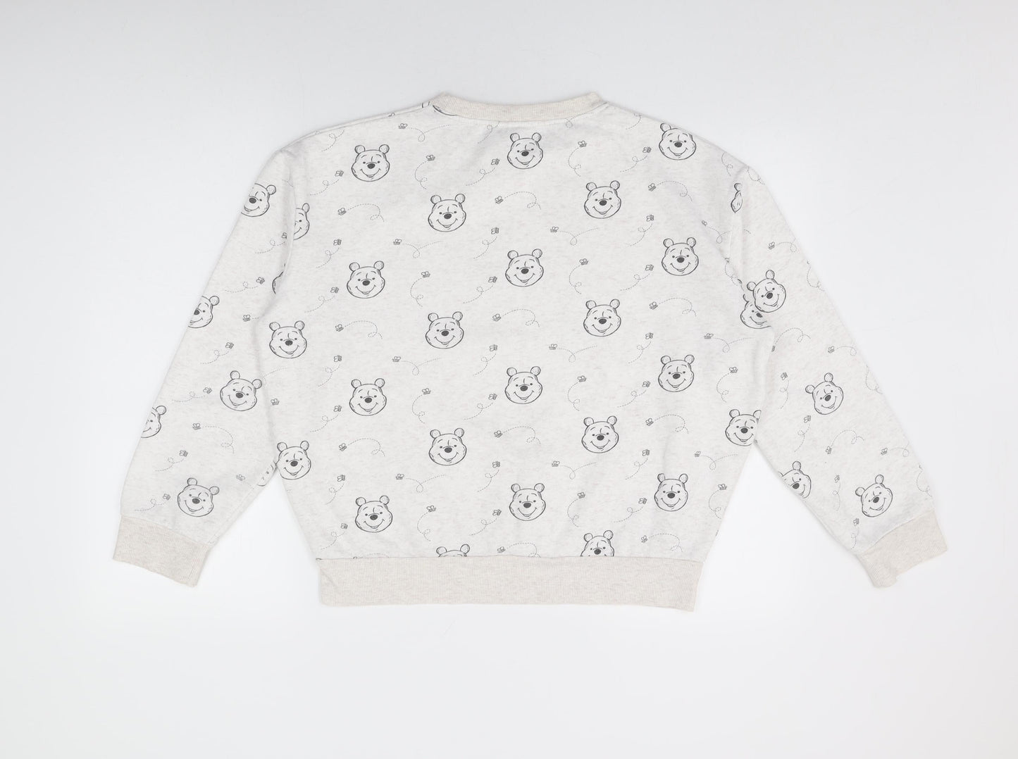 Womens UK Size 10 Disney White Pullover Sweatshirt
