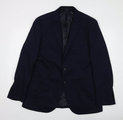 Mens UK Size 42 Marks and Spencer Regular Black Suit Jacket