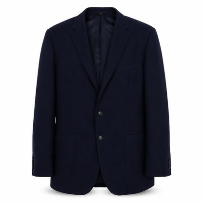 Marks & Spencer Mens Black Polyamide Jacket Suit Jacket Size 42 Regular
