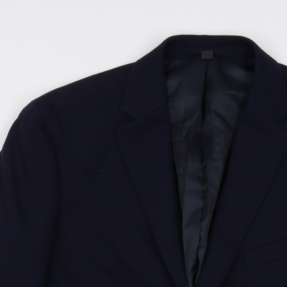 Mens UK Size 42 Marks and Spencer Regular Black Suit Jacket
