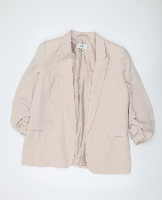 Womens UK Size 14 Marks and Spencer Pink Jacket