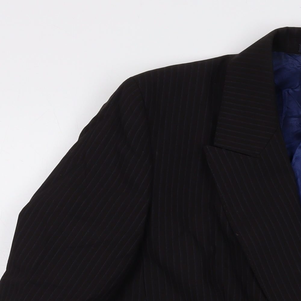 Marks and Spencer Womens Beige Spotted Polyester Jacket Suit Jacket Size 14