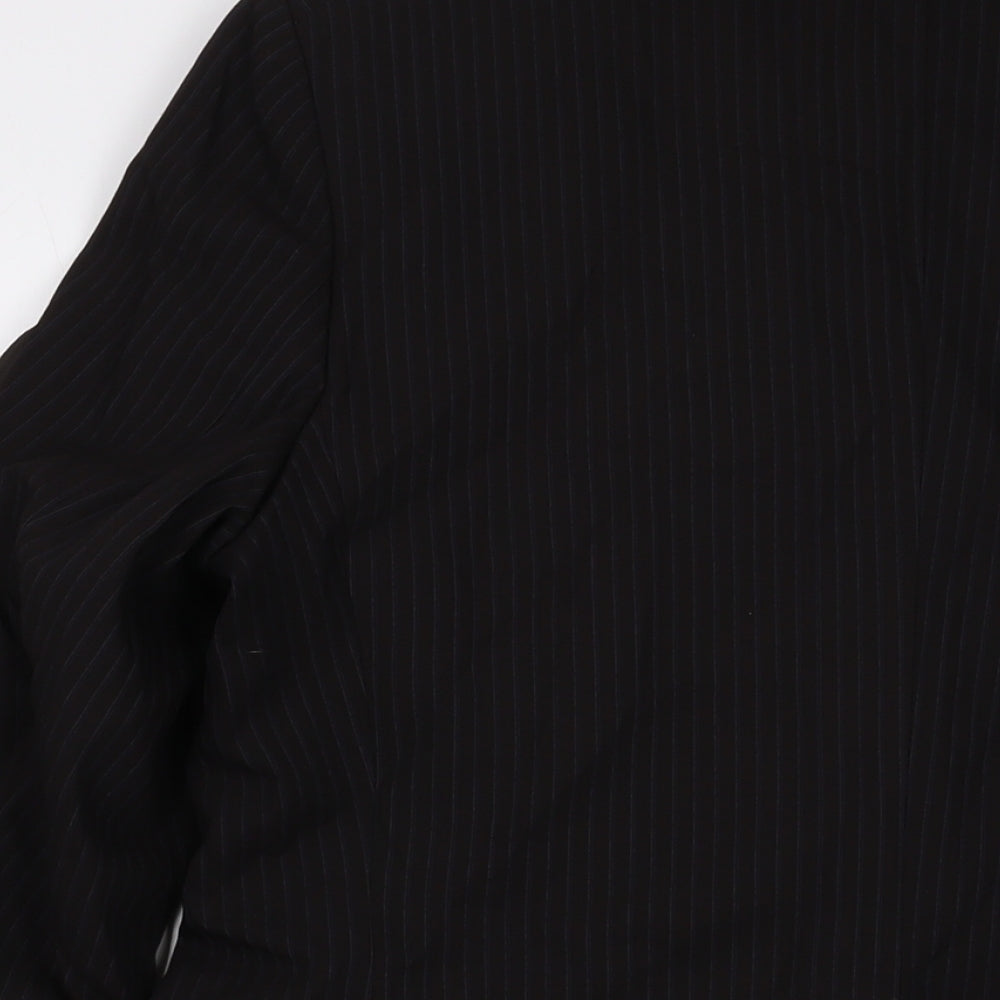 Marks and Spencer Womens Beige Spotted Polyester Jacket Suit Jacket Size 14