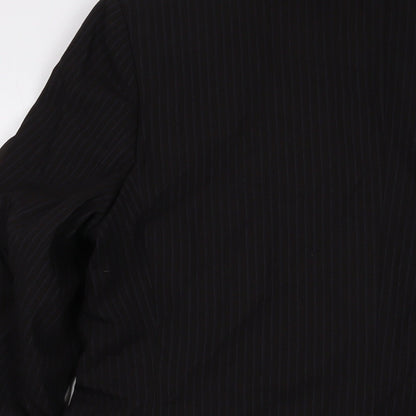 Marks and Spencer Womens Beige Spotted Polyester Jacket Suit Jacket Size 14