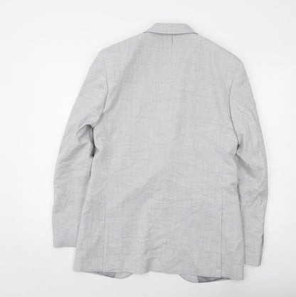 Mens UK Size 38 Marks and Spencer Regular Grey Suit Jacket