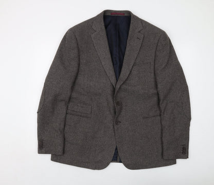 Mens UK Size 44 Marks and Spencer Regular Brown Suit Jacket