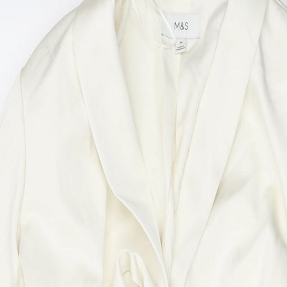 Womens UK Size 24 Marks and Spencer Ivory Jacket