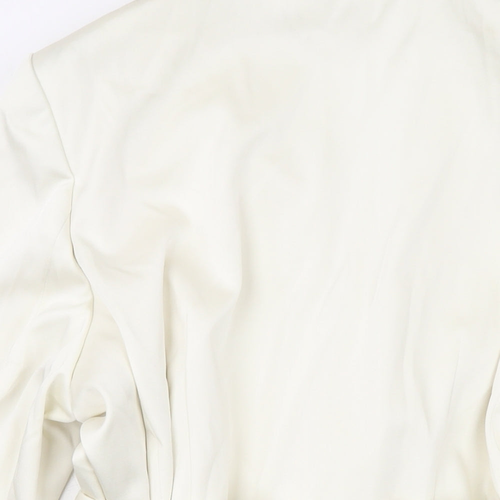 Womens UK Size 24 Marks and Spencer Ivory Jacket