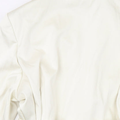 Womens UK Size 24 Marks and Spencer Ivory Jacket