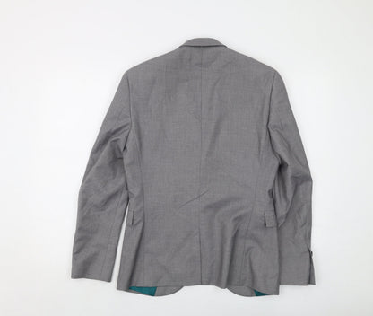 Mens UK Size 36 Marks and Spencer Regular Grey Suit Jacket