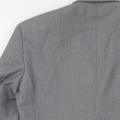 Mens UK Size 36 Marks and Spencer Regular Grey Suit Jacket