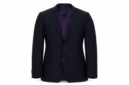 Mens UK Size 46 Paul Costelloe Regular Blue Suit Jacket