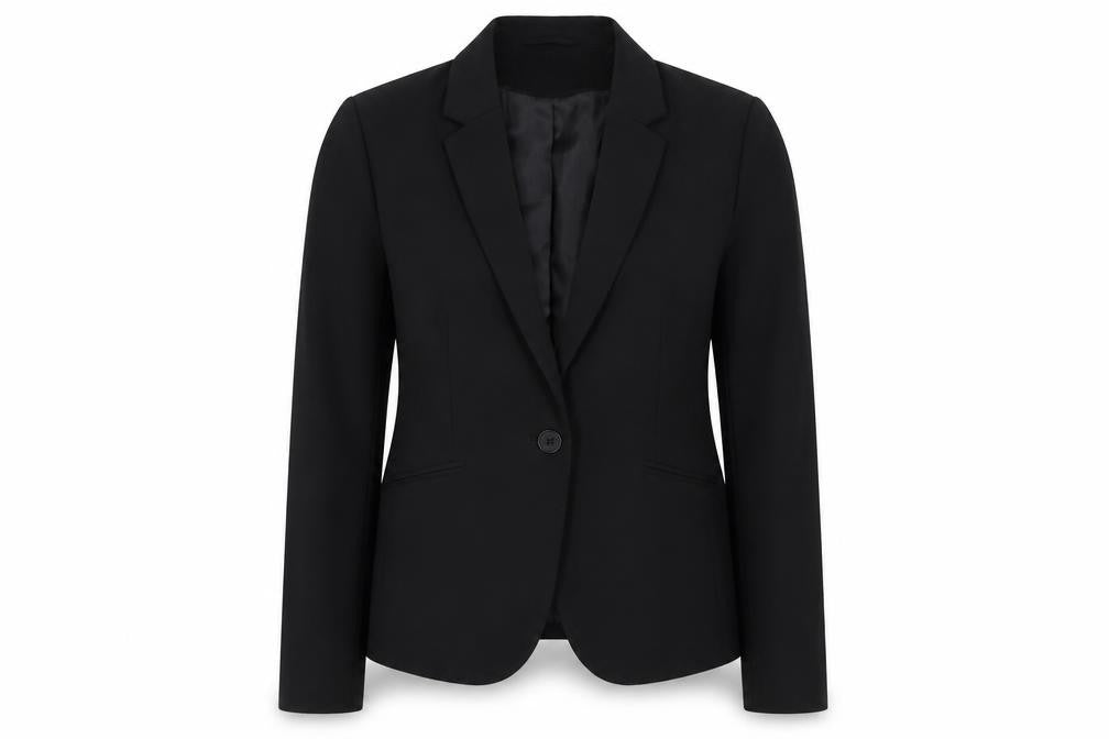 Womens UK Size 10 H&M Black Jacket