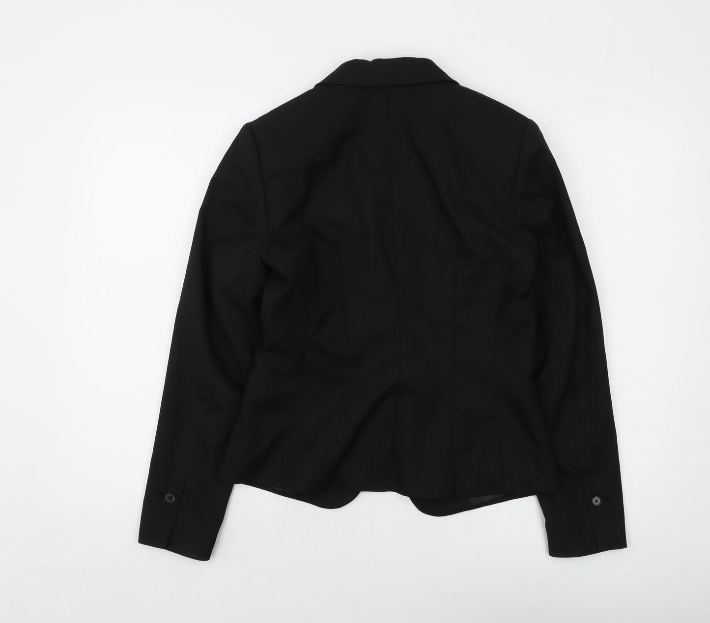 Womens UK Size 10 H&M Black Jacket