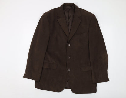 Mens UK Size 38 Marks and Spencer Regular Brown Suit Jacket