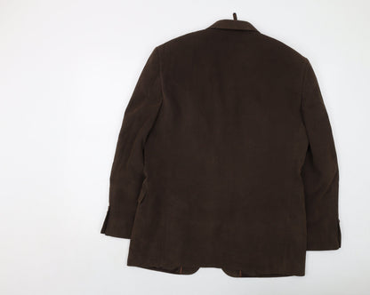 Mens UK Size 38 Marks and Spencer Regular Brown Suit Jacket