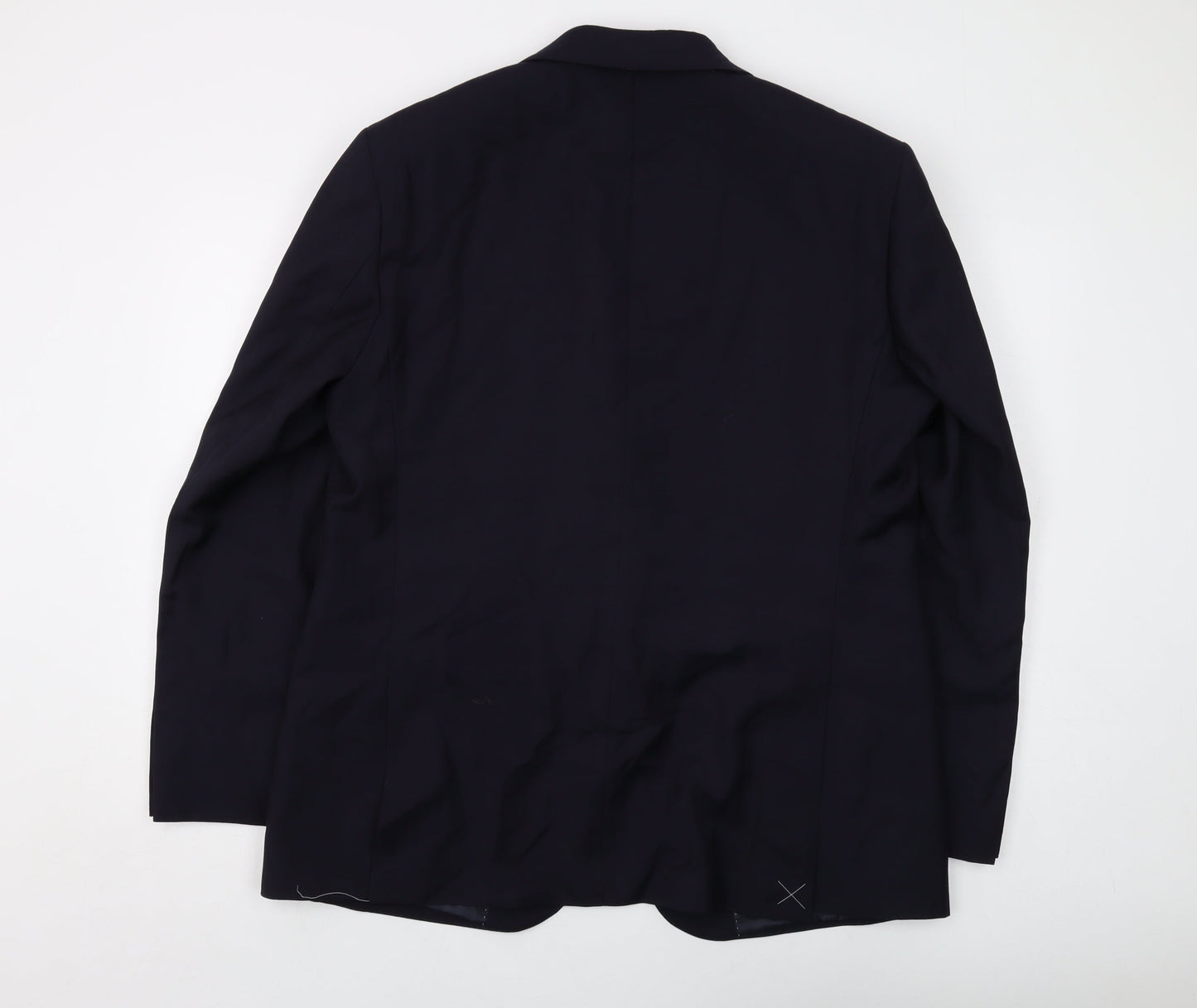 Mens UK Size 44 Marks and Spencer Regular Blue Suit Jacket