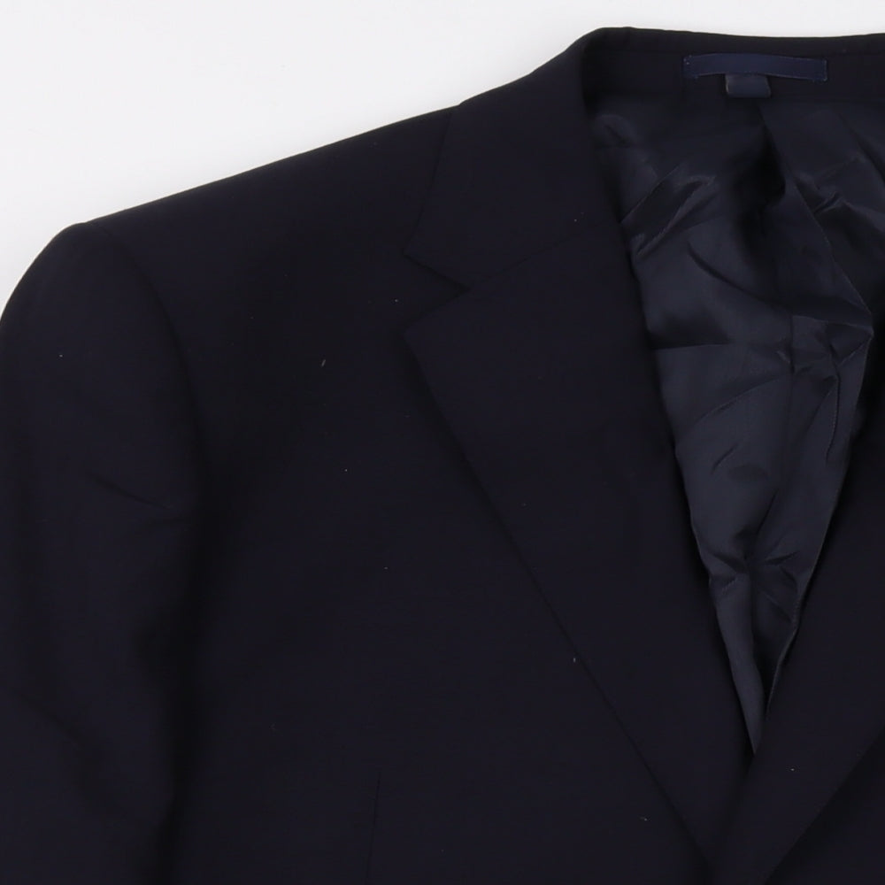 Mens UK Size 44 Marks and Spencer Regular Blue Suit Jacket