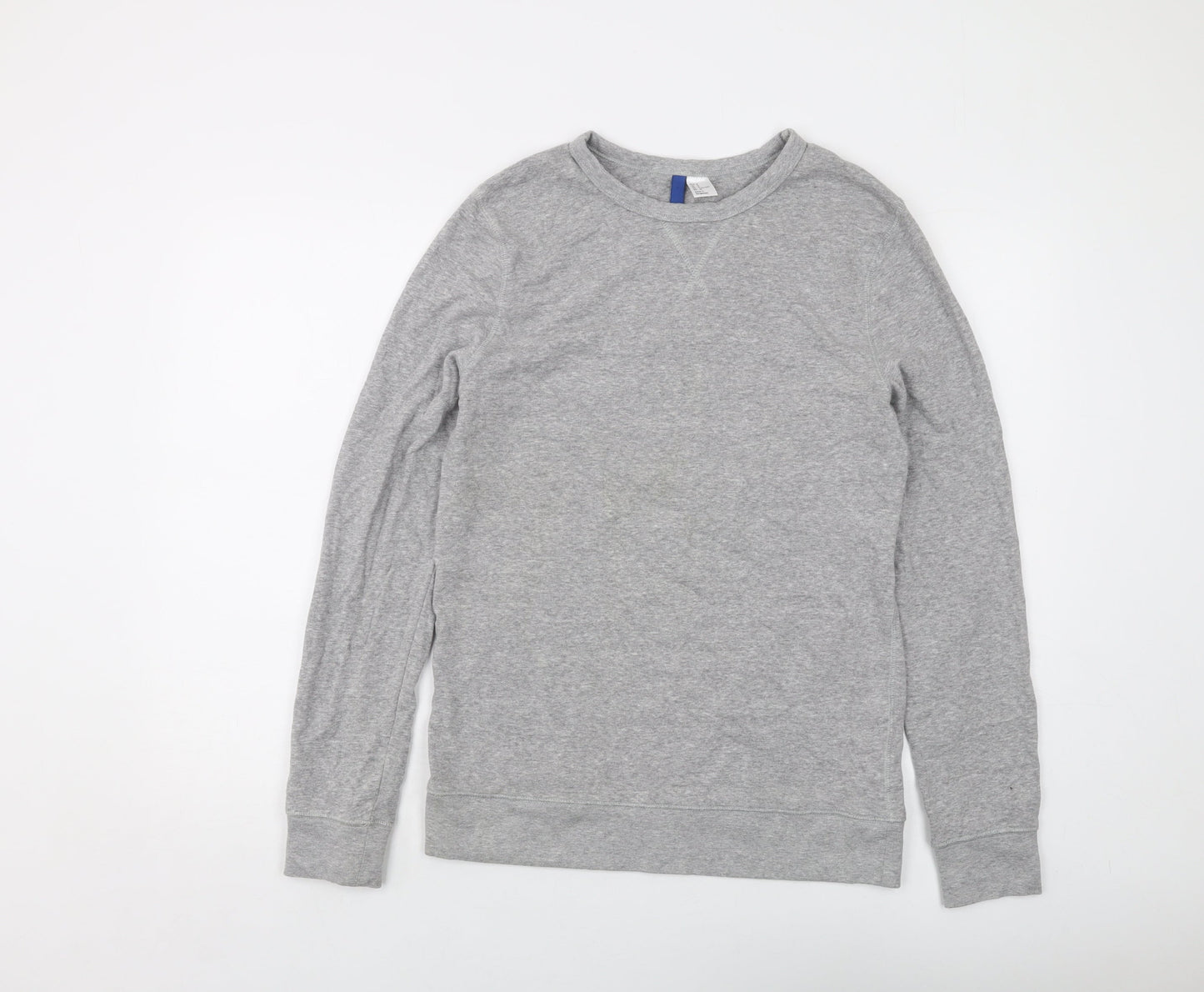 Mens UK Size M H&M Grey Pullover Sweatshirt