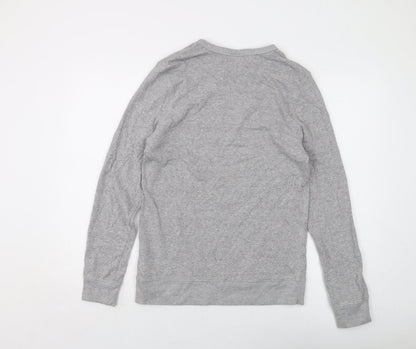 Mens UK Size M H&M Grey Pullover Sweatshirt
