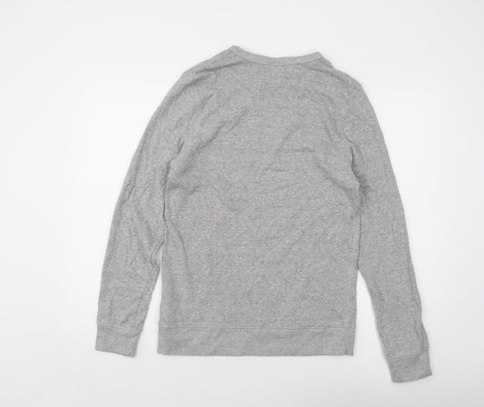 Mens UK Size M H&M Grey Pullover Sweatshirt