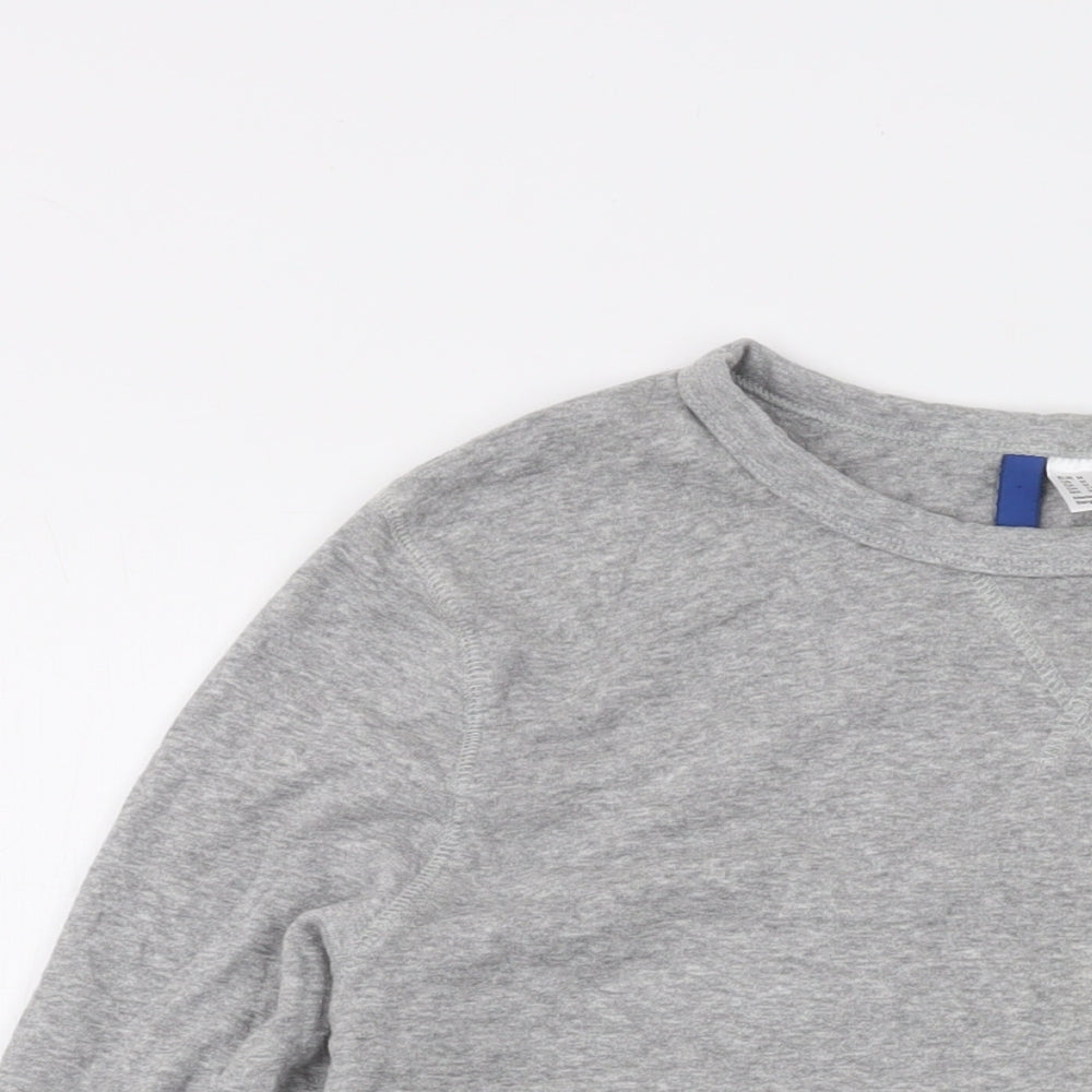 Mens UK Size M H&M Grey Pullover Sweatshirt