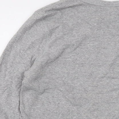 Mens UK Size M H&M Grey Pullover Sweatshirt