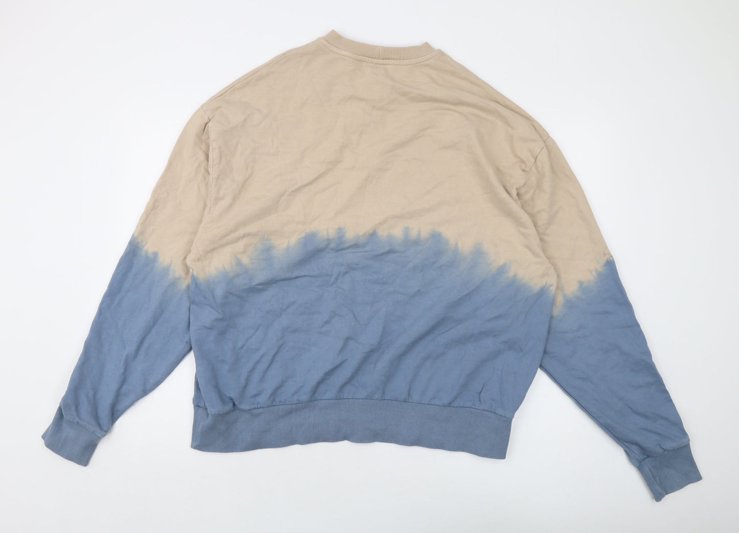 Mens UK Size S COLLUSION Beige Pullover Sweatshirt
