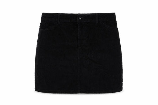 Womens UK Size L Pieces Mini Corduroy Skirt