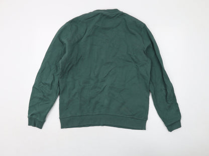 Mens UK Size M ASOS Green Pullover Sweatshirt